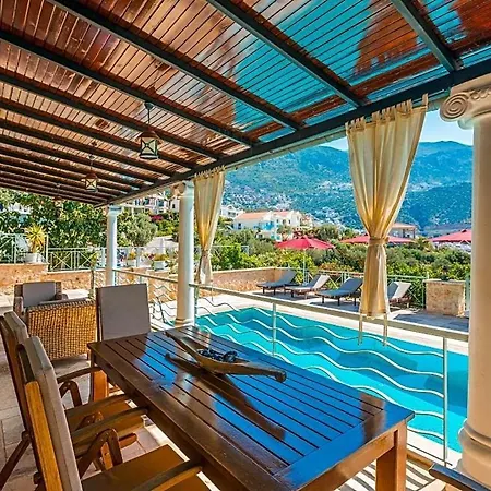 Sleeps 10 Pool Air Con Wifi Vilă Kalkan